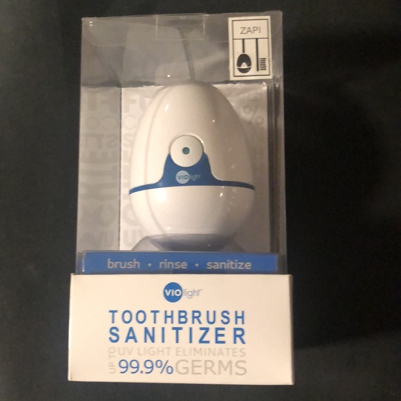 NWT ZAPI Toothbrush Sanitizer Using UV Light - Picture 11 of 13